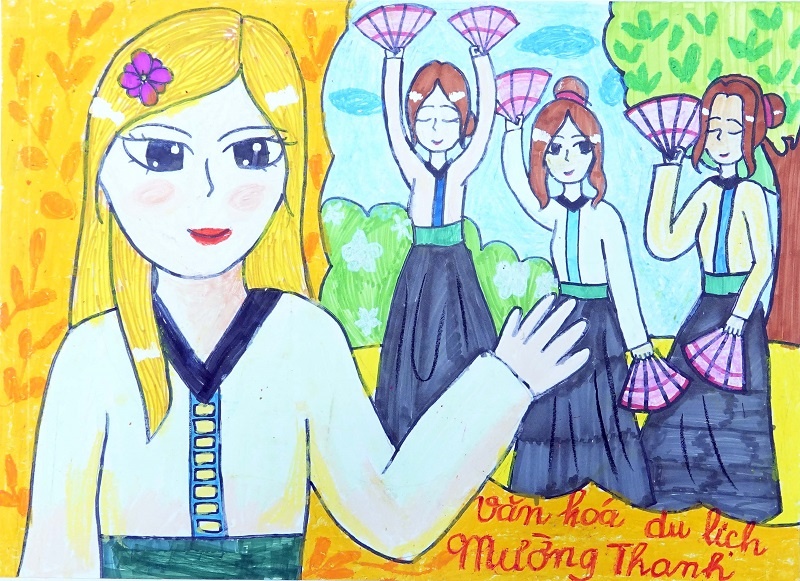 Muong Thanh Group's Dream Vacation drawing contest for children