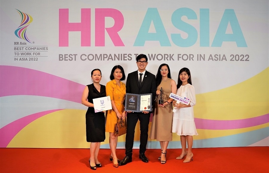 Unilever among Best Companies to Work for in Asia