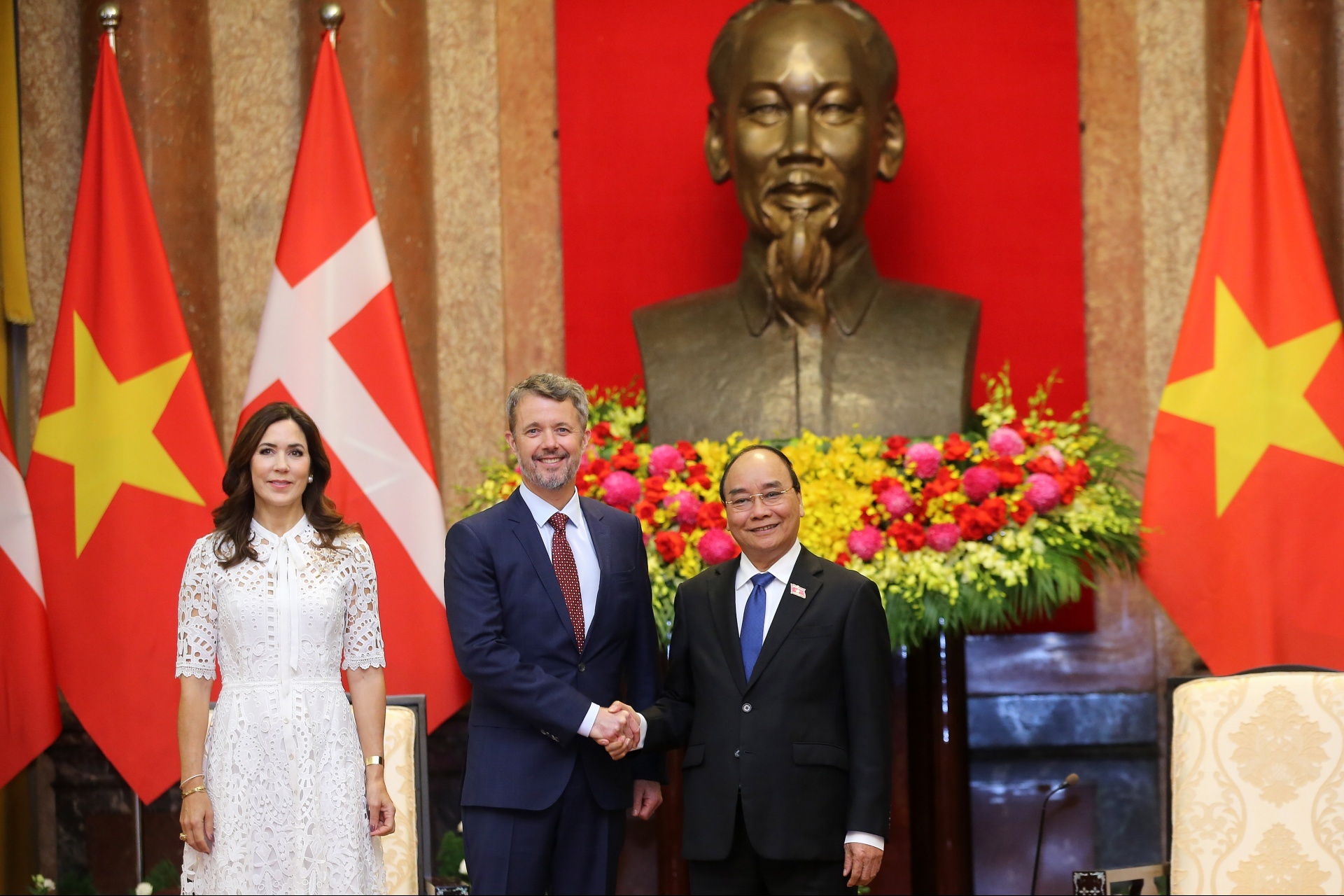 Danish royal couple leads business promotion in Vietnam