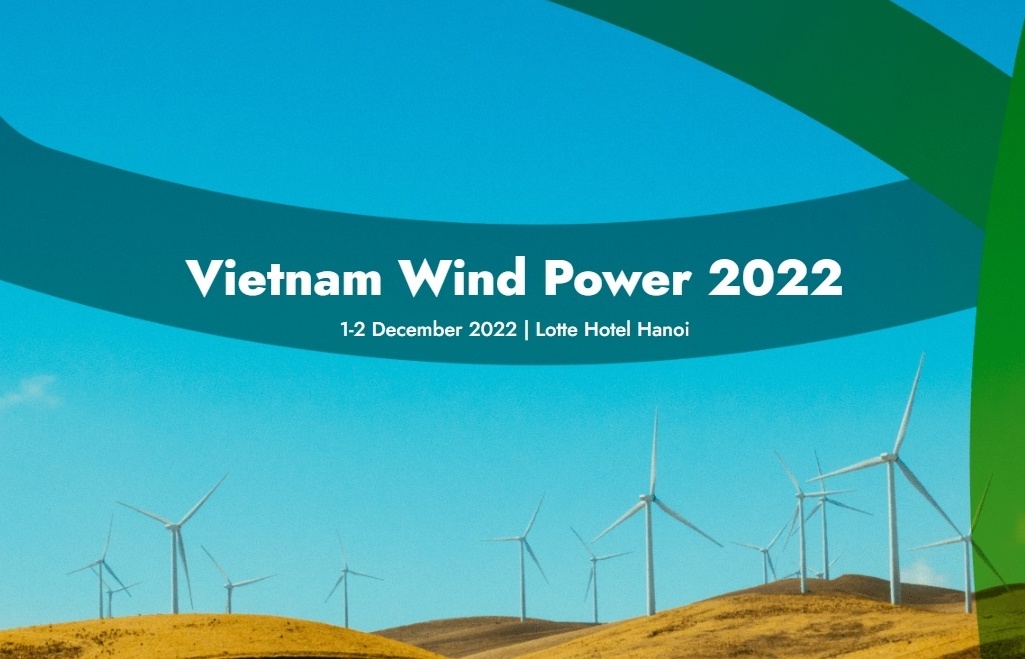 Vietnam Wind Power 2022 to be held on December 1-2 in Hanoi