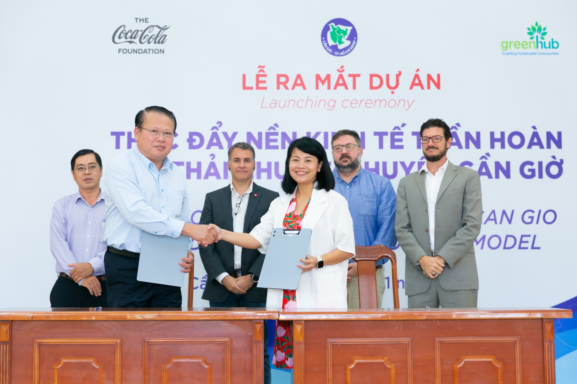 coca cola foundation funds plastic waste management project