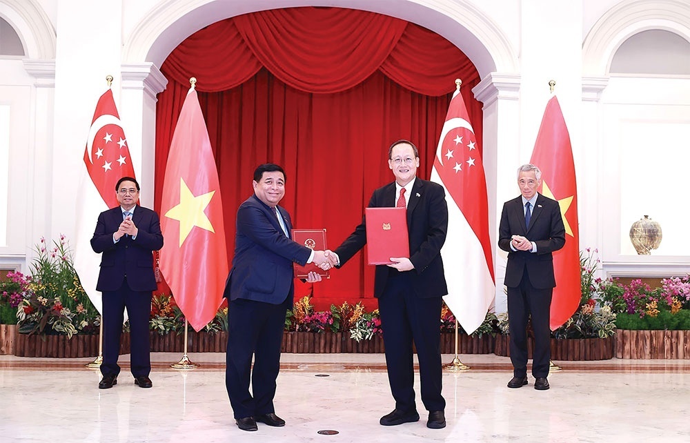 Singapore and Vietnam ties on track
