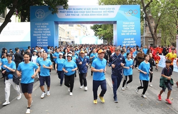 Olympic Run and Run for Peace launched in Hanoi
