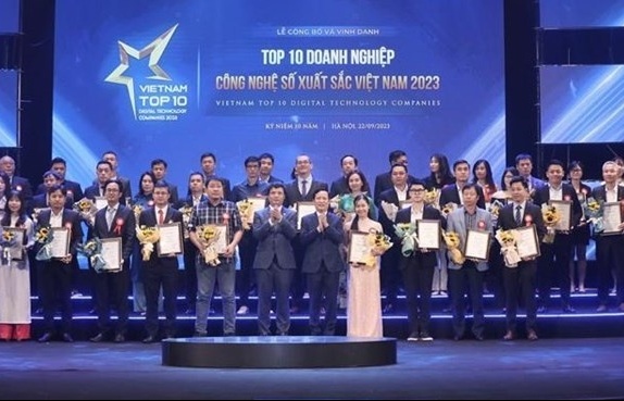 Vietnam’s Top 10 digital technology companies named for 2023