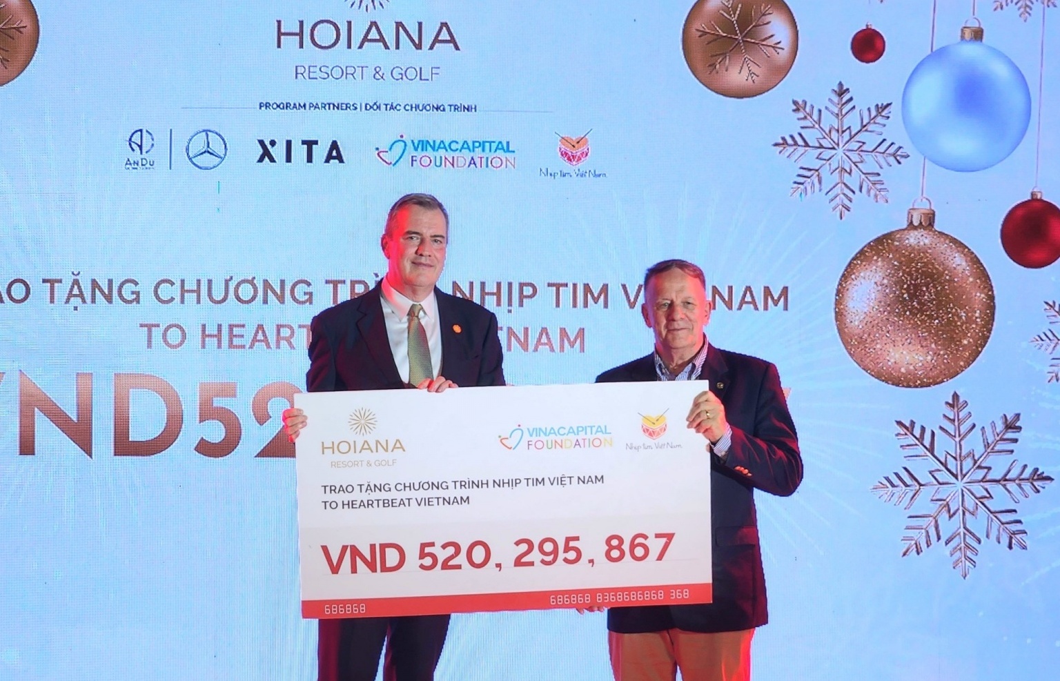 Hoiana raises $20,000 for children with congenital heart defects