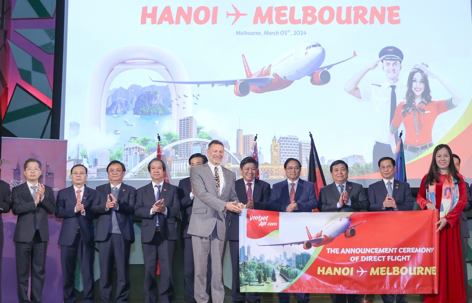 Melbourne - Hanoi air route to launch in June