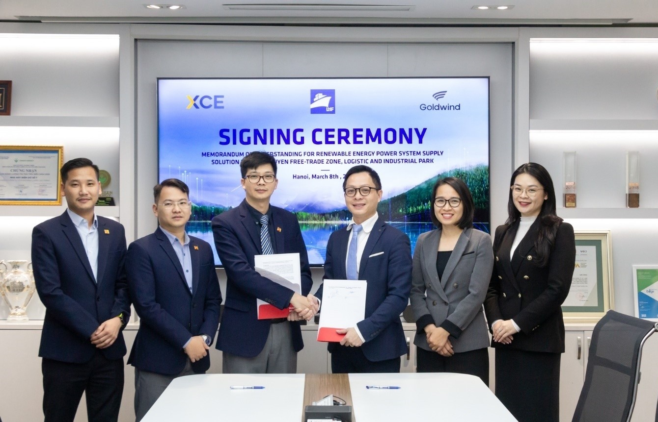XCE Energy and Goldwind sign industrial park renewables deal