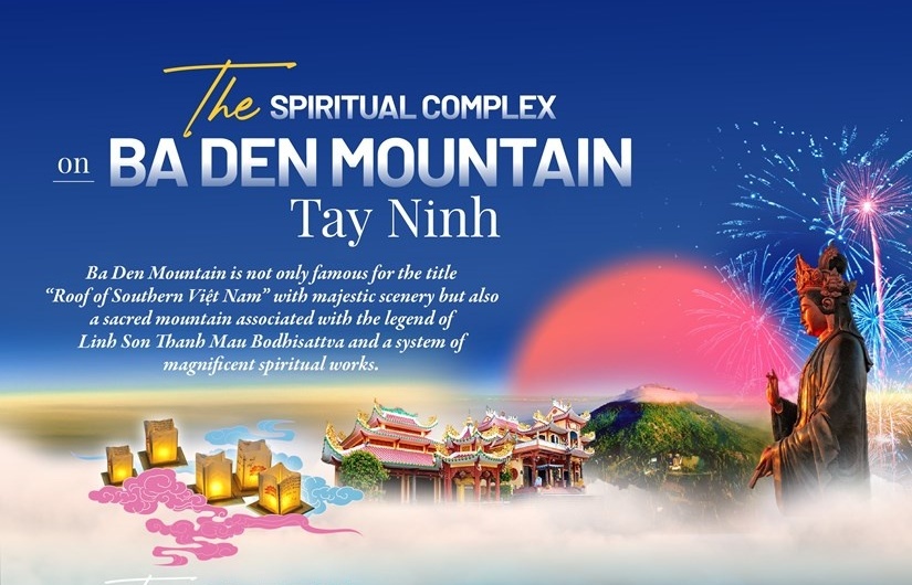Spiritual complex on Ba Den Mountain