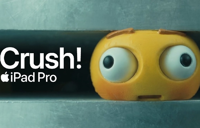 Apple apologizes for iPad 'Crush' ad after backlash