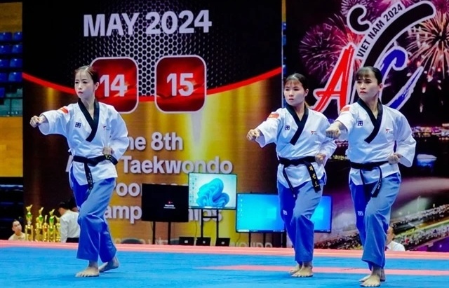 Vietnam wins poomsae gold at Asian Taekwondo Championship
