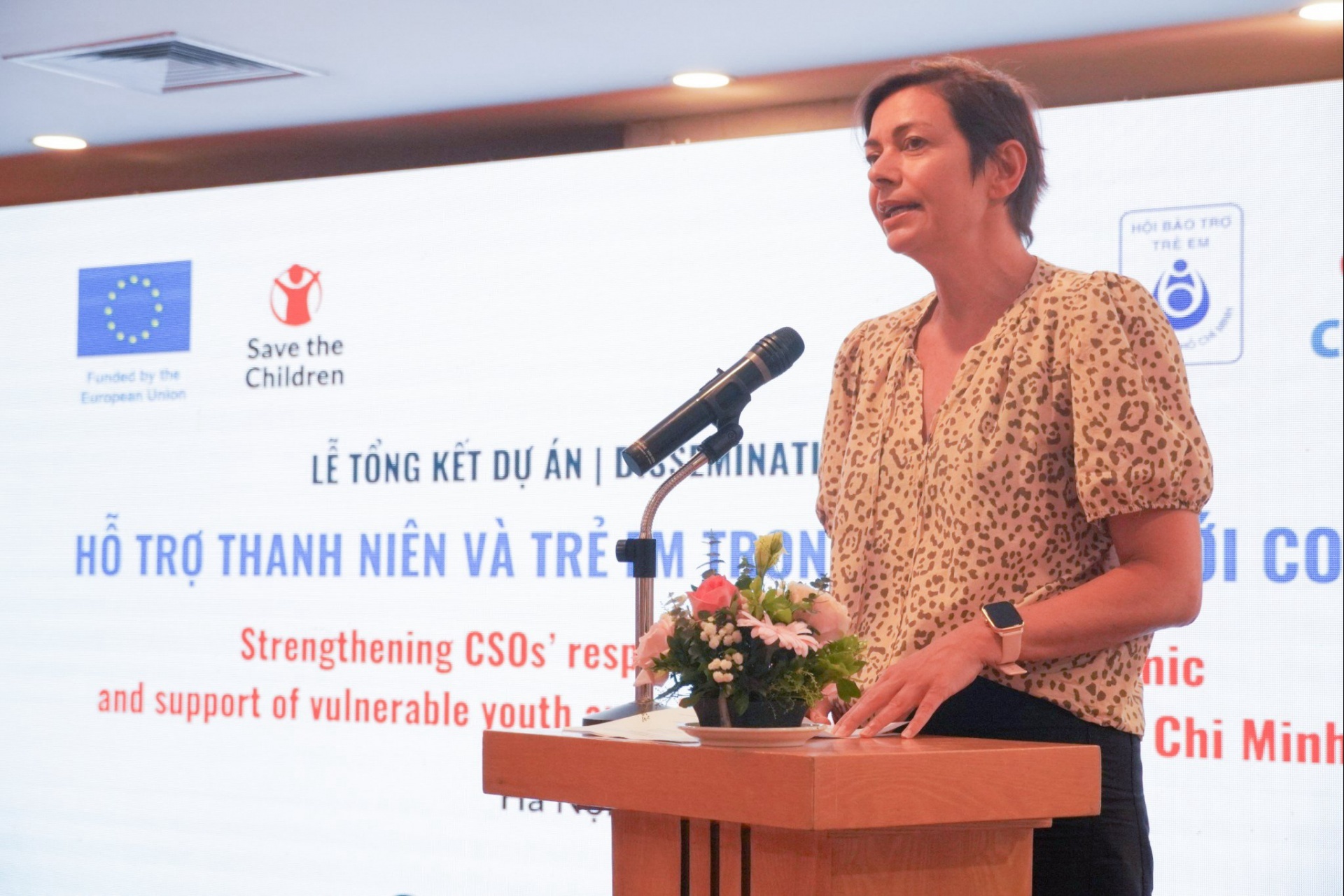 Project in Hanoi and Ho Chi Minh City shares results on pandemic support work