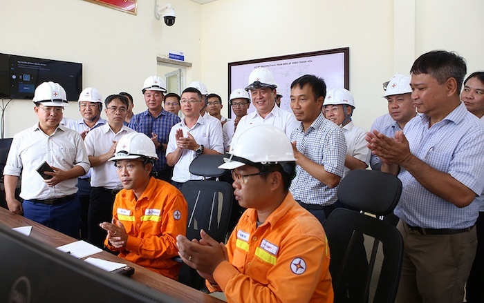 500kV transmission line switched on between Nam Dinh I TPP and Thanh Hoa