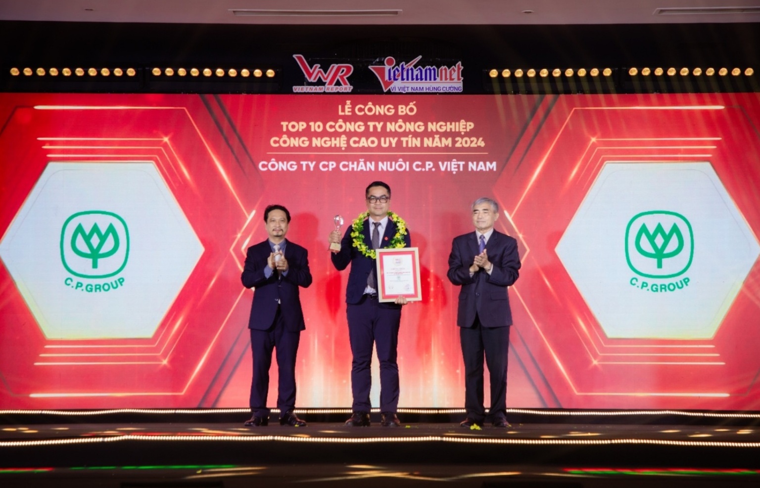 C.P. Vietnam praised for work in high-tech agriculture