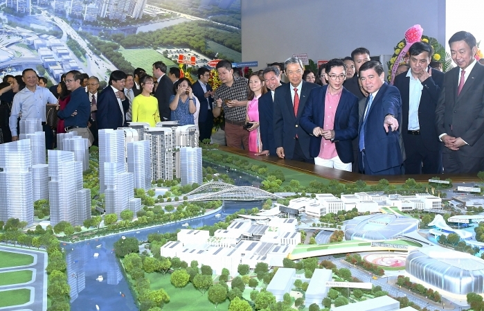 $500 million Saigon Sports City proceeds with a bridge linking north and south areas