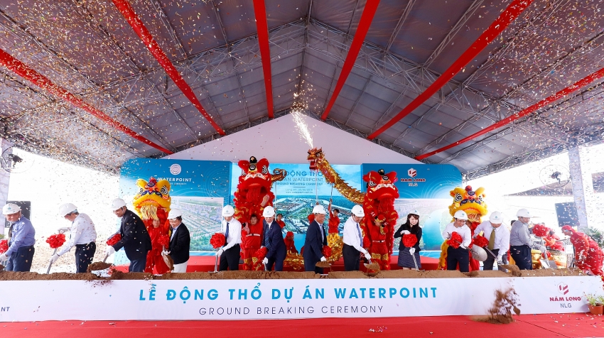 nam long kicks off waterpoint township in long an province
