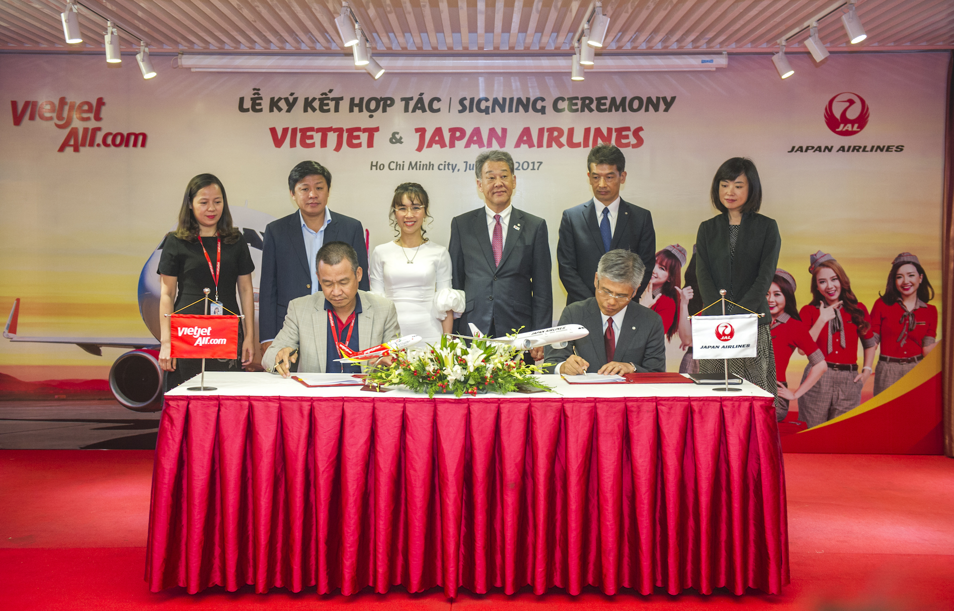 Japan Airlines and Vietjet launch comprehensive partnership
