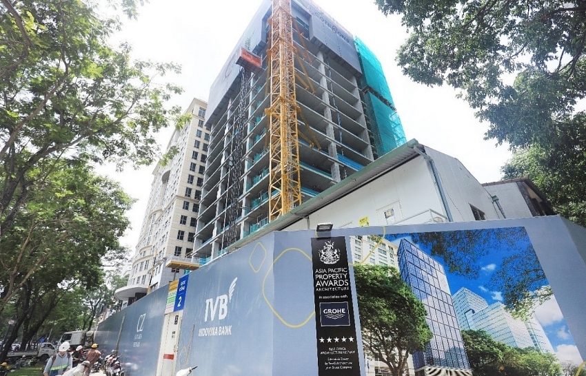 Friendship Tower grade A office building topped out
