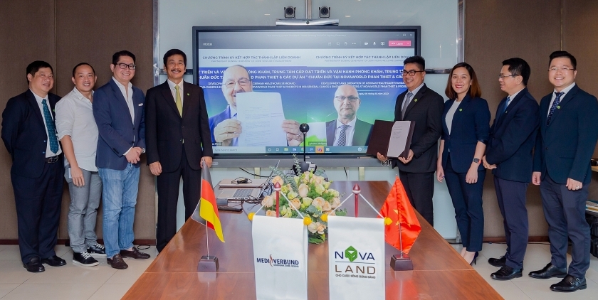 Novaland signs MoU for German-standard general clinic at NovaWorld Phan Thiet