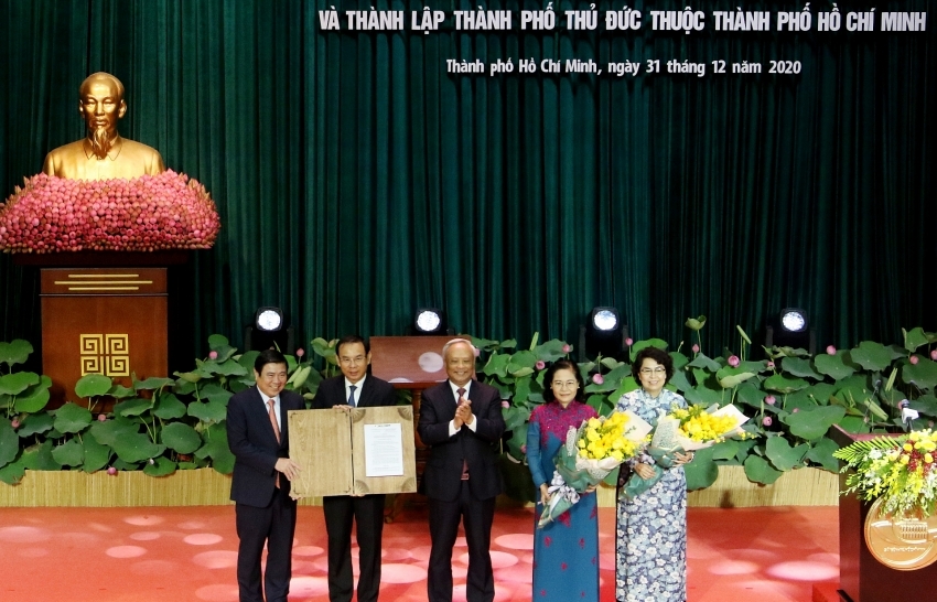 thu duc city officially established