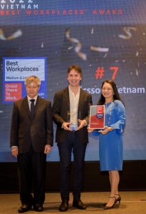 Ericsson Vietnam - One of Vietnam’s Top 10 Workplaces in 2022