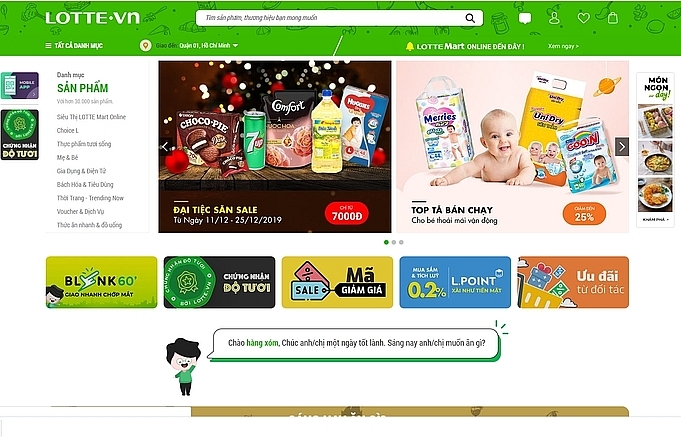Lotte.vn quits e-commerce race in Vietnam