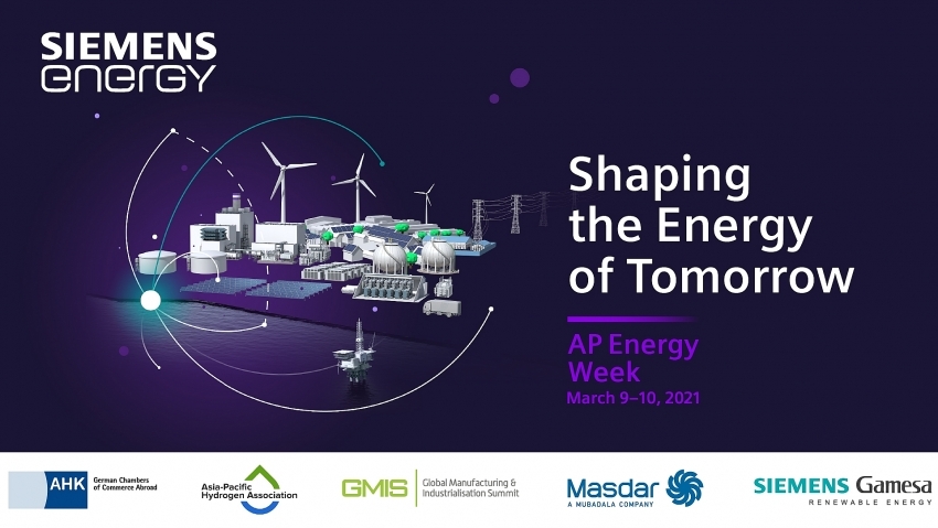 World-class lineup at first-ever Siemens Energy Asia-Pacific Energy Week