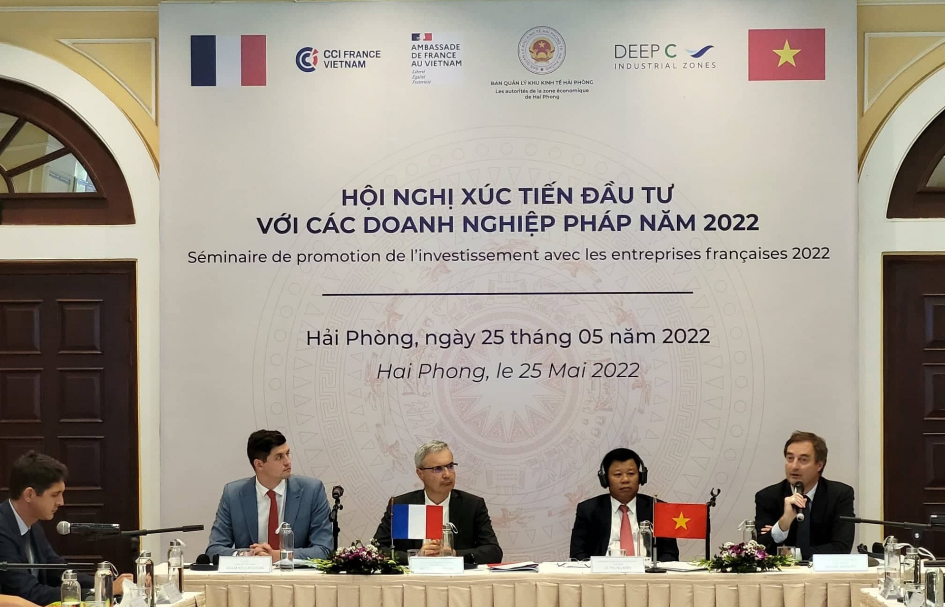 Haiphong promotes investment with French enterprises