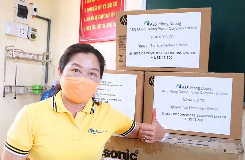 AES Mong Duong’s initiative benefits 1,500 local children