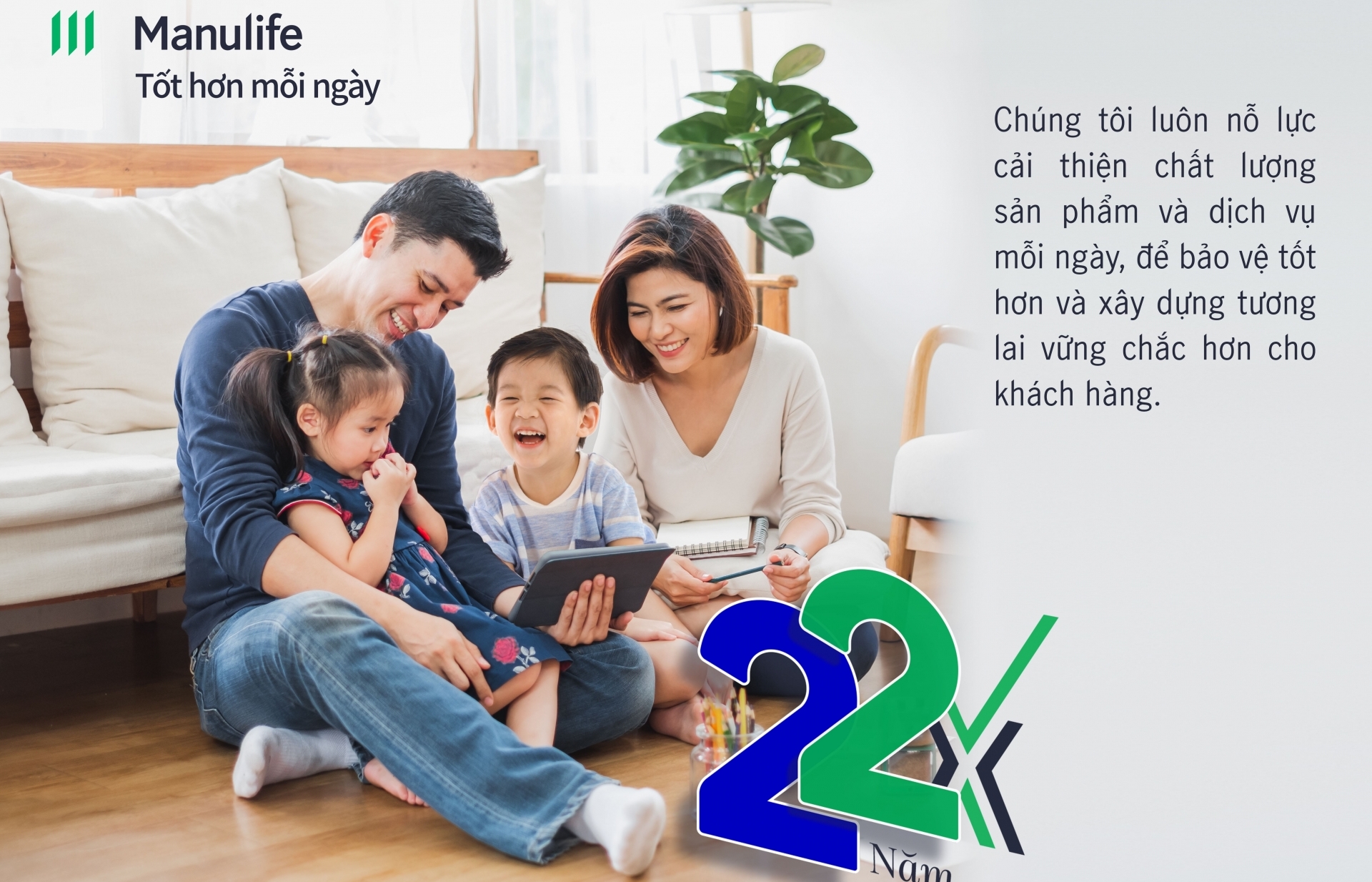 Manulife Vietnam reaffirms "Every day better" commitment as part of 22nd anniversary