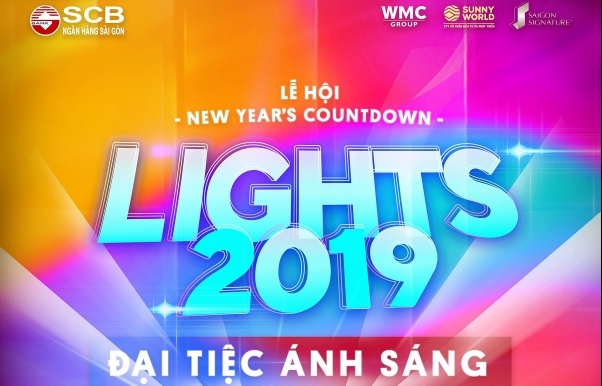 Ho Chi Minh City count down to New Year with “Lights 2019”
