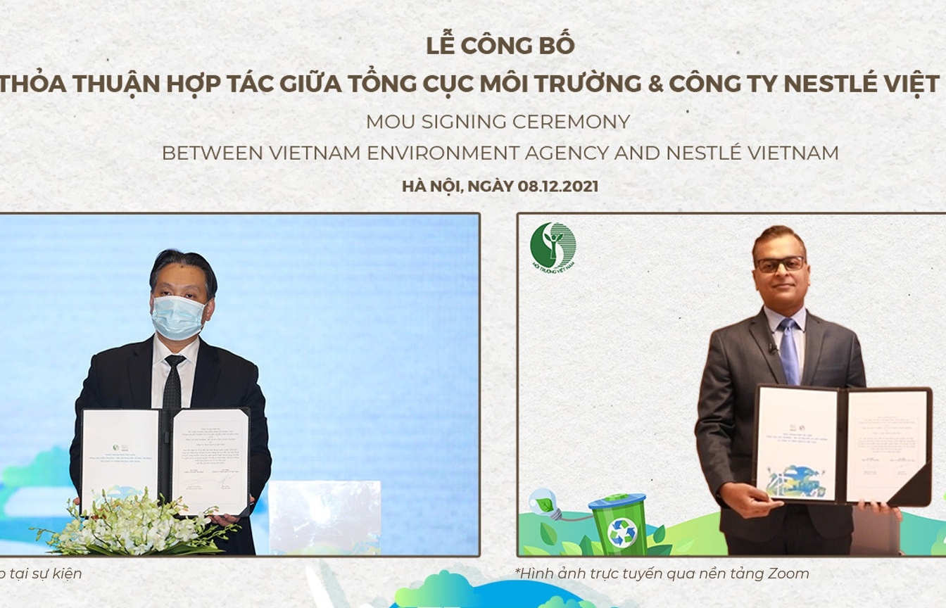 Nestlé Vietnam and VEA cooperate on sustainable management of packaging