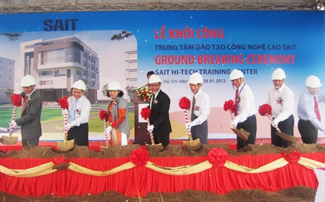 Hi-tech training centre breaks ground in HCM City