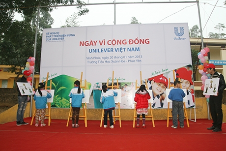 Unilever working to benefit Vietnamese society