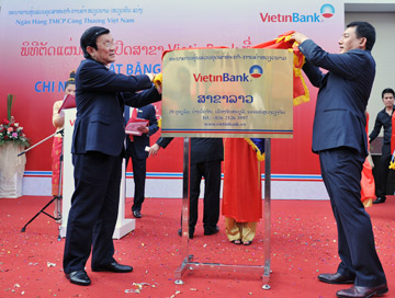 vietinbank opens subsidiary bank in laos