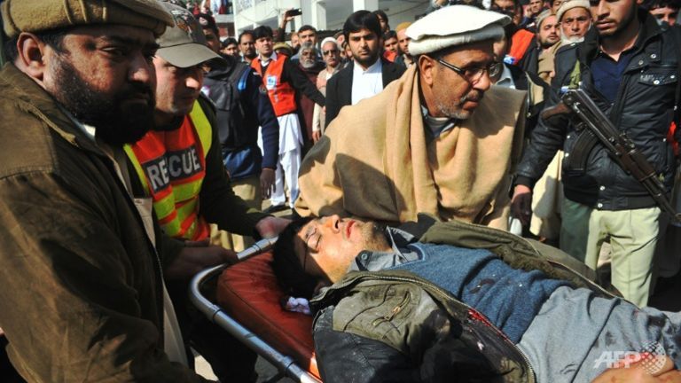 at least 21 dead in taliban attack on pakistan university