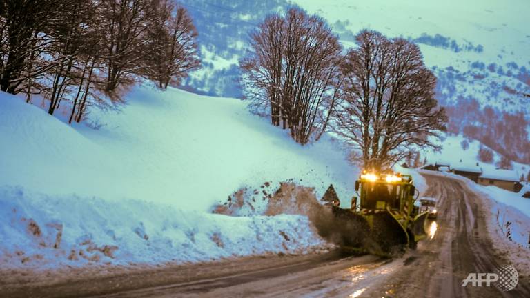 fires and avalanche alerts as storm eleanor batters europe