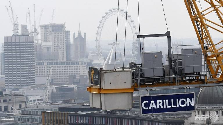 UK construction firm Carillion liquidates business; thousands of jobs at risk