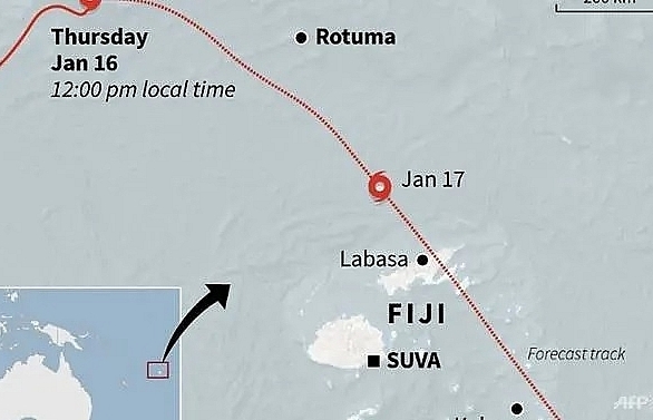 Fiji opens evacuation centres as Cyclone Tino hits