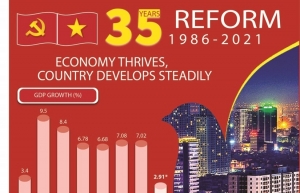 Vietnam after 35 years of reform (Infographics)