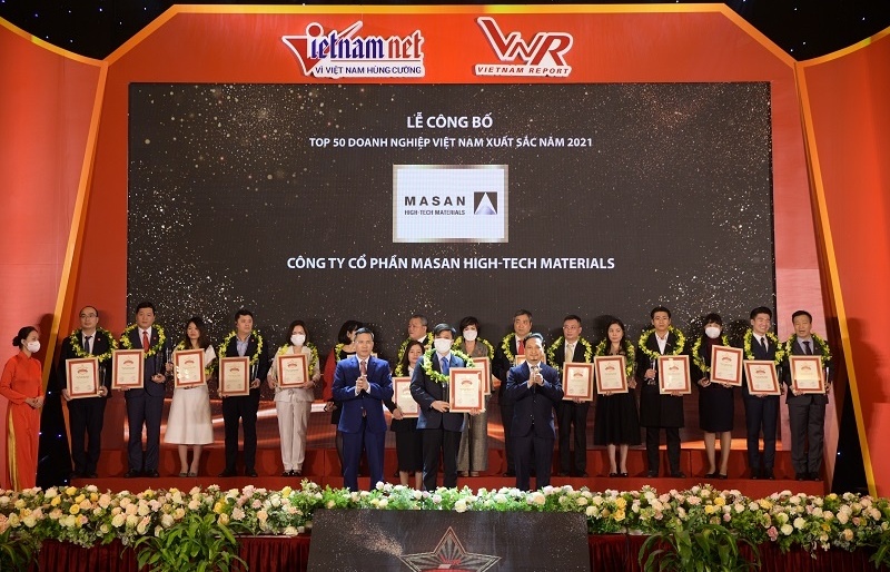Masan High-Tech Materials among Vietnam's 50 Best Performing Companies 2021