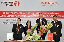 prudential vietnam and maritime bank launch insurance partnership project