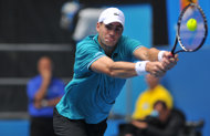Top seed John Isner, pictured here on January 20, eased through his Delray Beach opener. It was the first Delray Beach match win for Isner who lost in the first round of the hardcourt tournament to Teymuraz Gabashvili in his only other appearance last year.