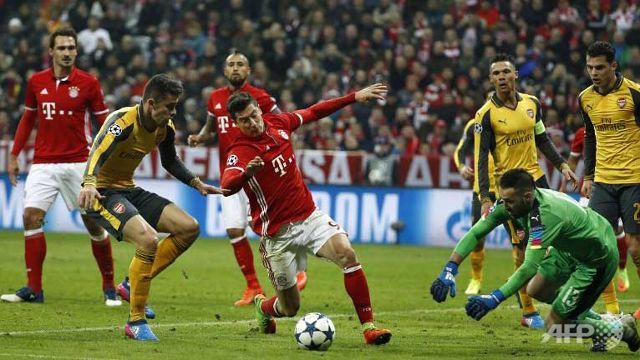 Bayern rout Arsenal 5-1 in Champions League