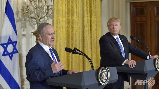 Trump drops US commitment to 'two-state' Mideast deal