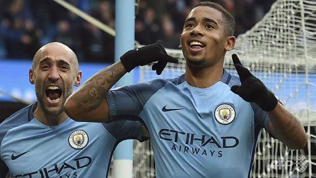 Man City's Gabriel Jesus out for 'two to three months'