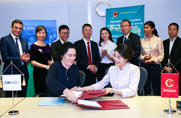 nam cuong corporation and ifc to promote green building together