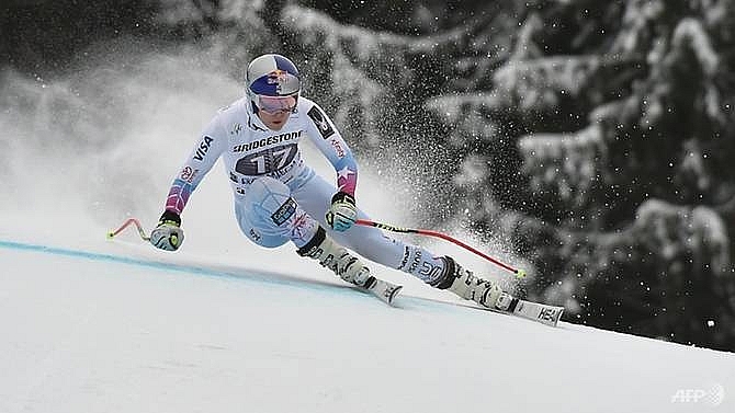 ski star vonn vows to win for late grandfather