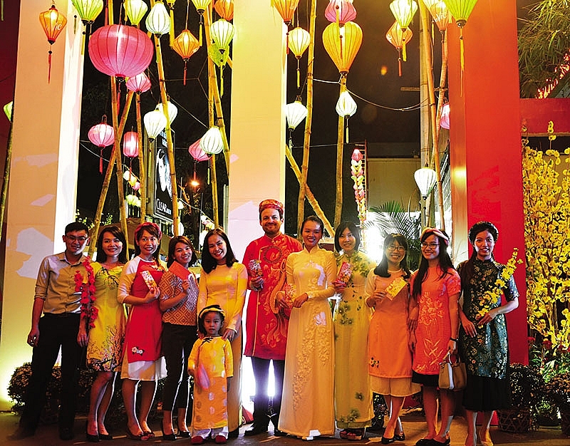 tet a festival for locals and foreigners