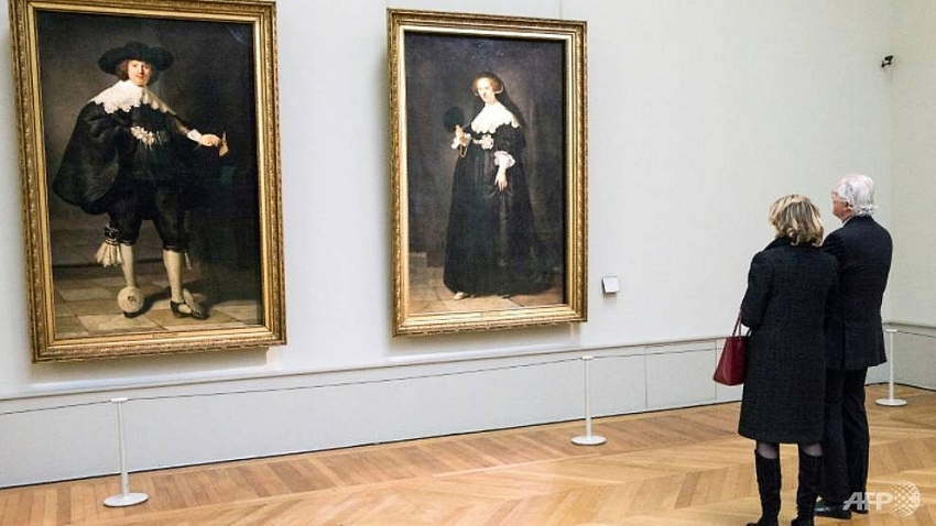 french dutch teams unveil two newly restored rembrandts