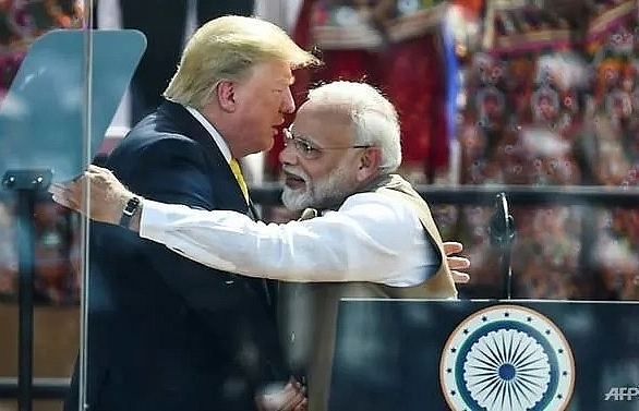 Down to business for Trump in India